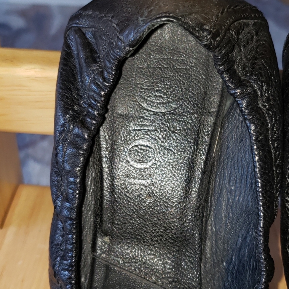 Dior Black Leather Vintage Loafers Size 40 - Picture 4 of 15